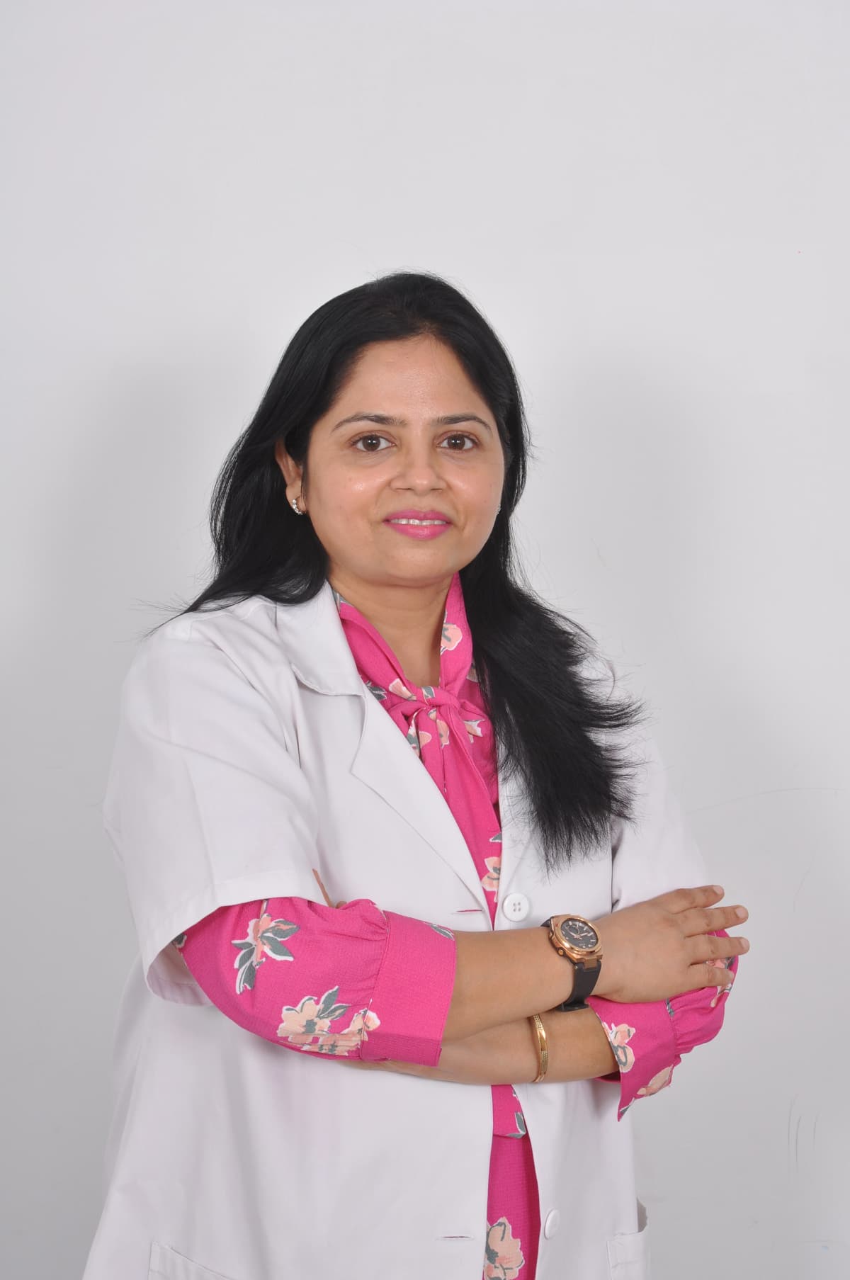 Portrait of Dr. Archana Mal at the clinic