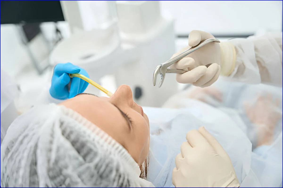 Extraction treatment visual