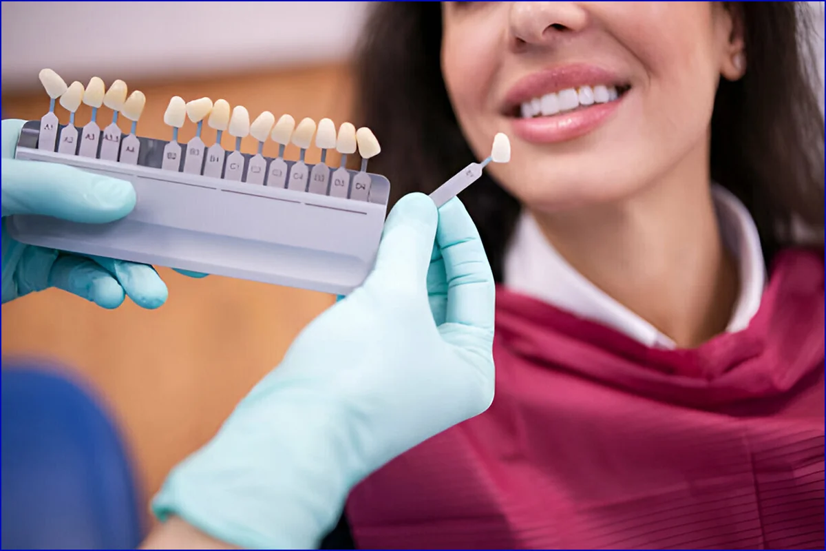 Veneers treatment visual